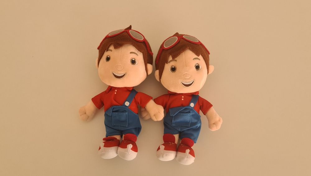Conjunto de 2 peluches da Turkish Airlines Kids Club. Novos