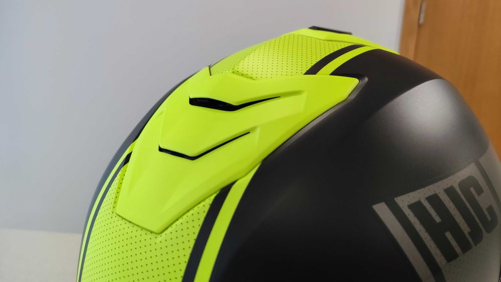 Capacete mota HJC i90, com intercomunicador e pinLock, como novo, L