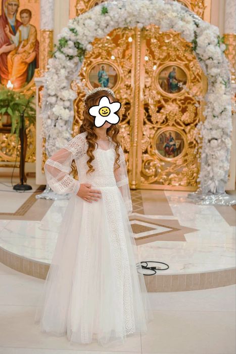 Плаття на перше причастя. Сукня.