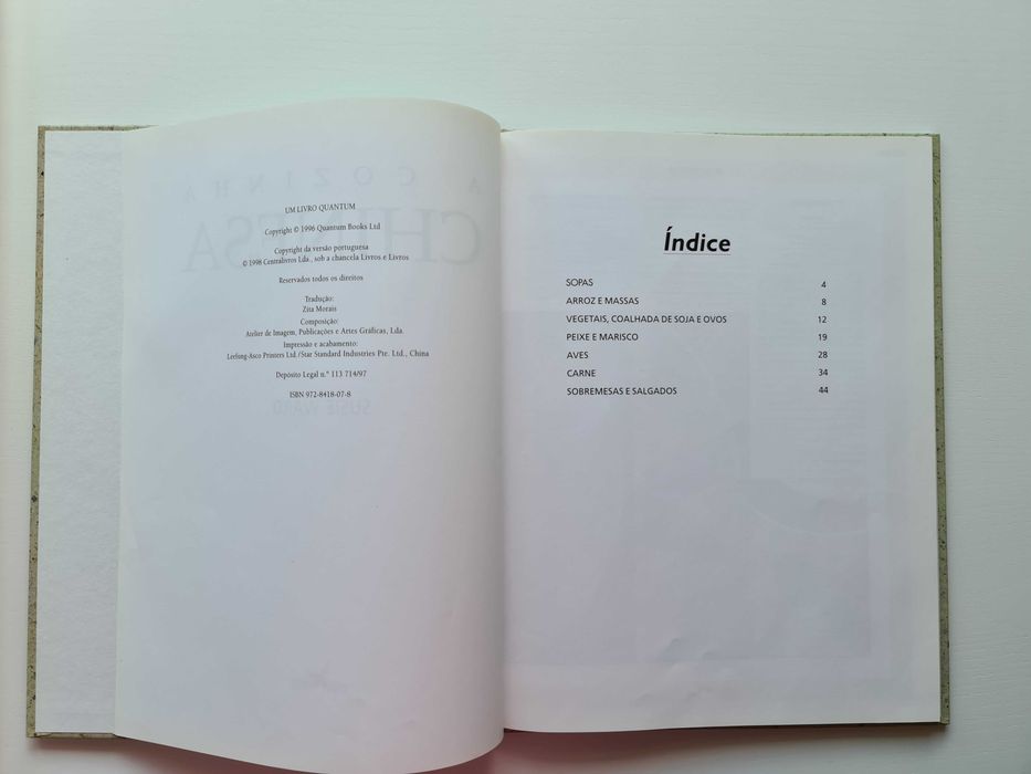 Livro "A Cozinha Chinesa"