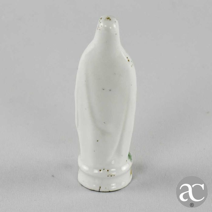 Figura de Nossa Senhora em porcelana Vieux Paris, séc. XIX