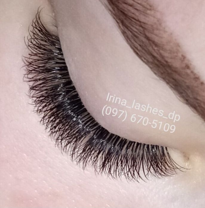 Перемога Дбайливе нарощування вій Победа Наращивание ресниц