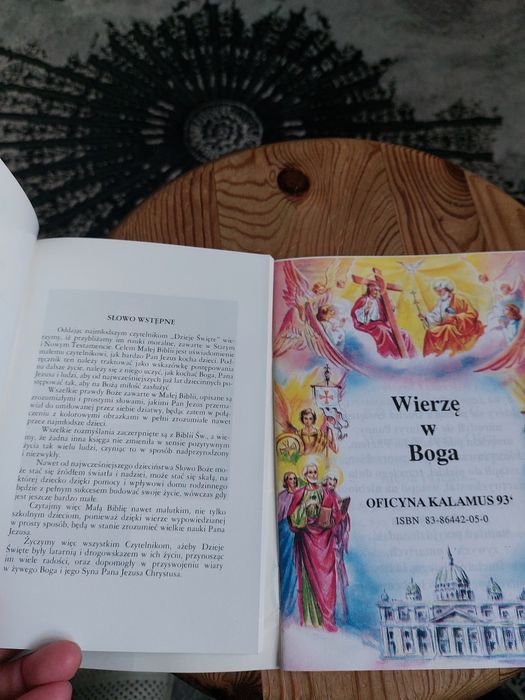 Małą biblia dla najmłodszych I Wierzę w Boga