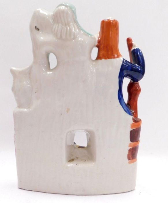 Antiguidade Staffordshire "Highland Jessie" Militar