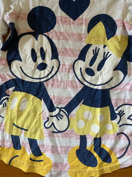 Camisola manga comprida Mickey e Minnie Disney zippy 10 anos