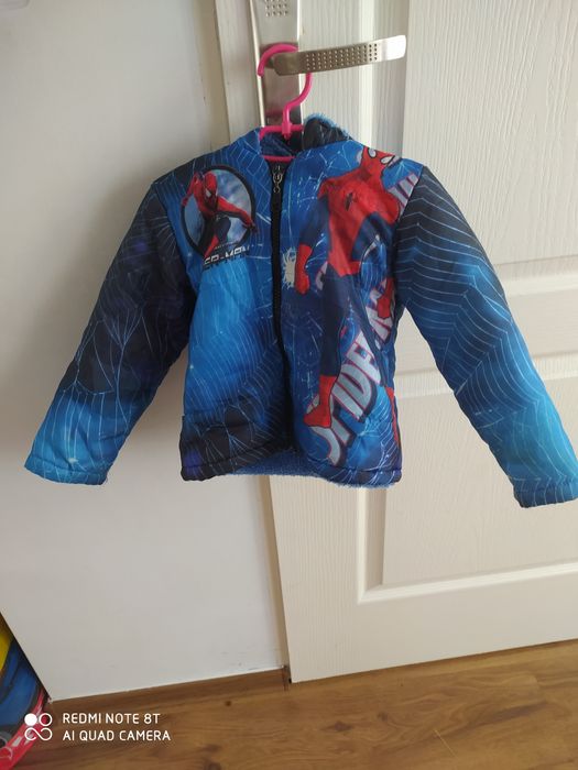 Kurtka Spiderman 92-98 jesienna