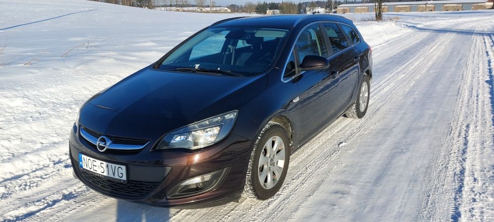 Opel Astra J po liftingu 1.6cdti 136kM emisja spalin EURO 6.