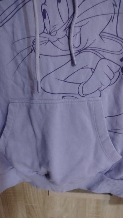 Bluza damska dziewczęca House Brand kaptur liliowa M