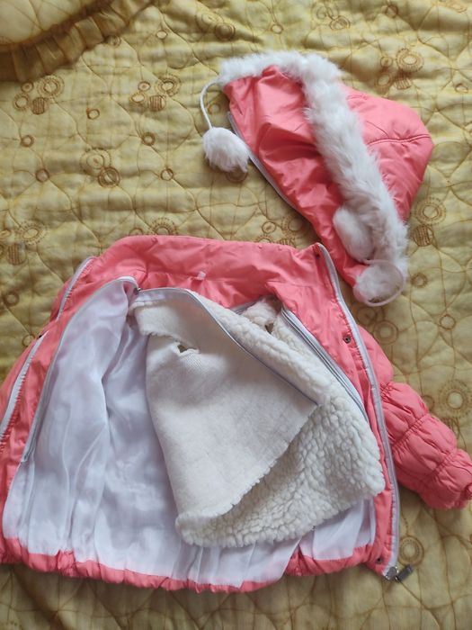 Курточка 2в1 для дівчинки 2-4 роки
