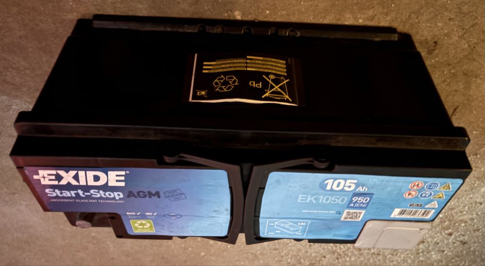 Bateria Exide Start Stop AGM original