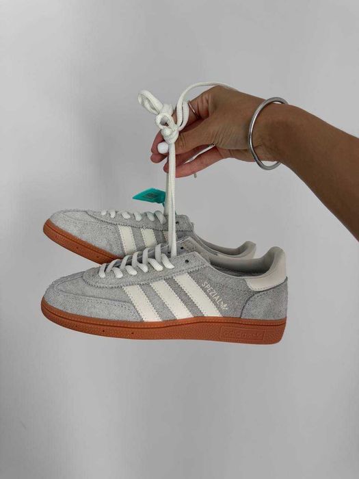 Кросівки Adidas Spezial Grey White Gum premium