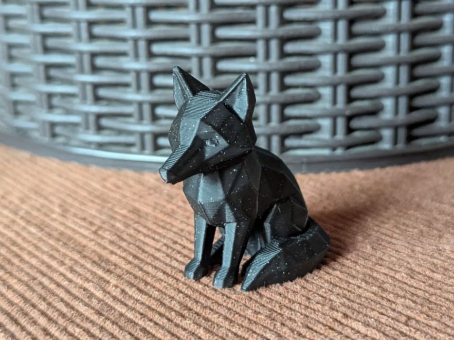 Modern "Low Poly" Fox