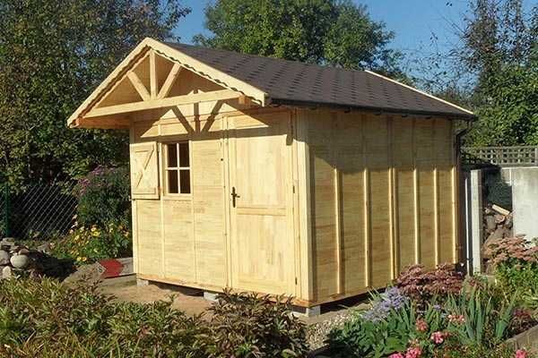 Domek Narzędziowy 3x3 2-Spad Drewniany Producent Impregnacja Podłoga