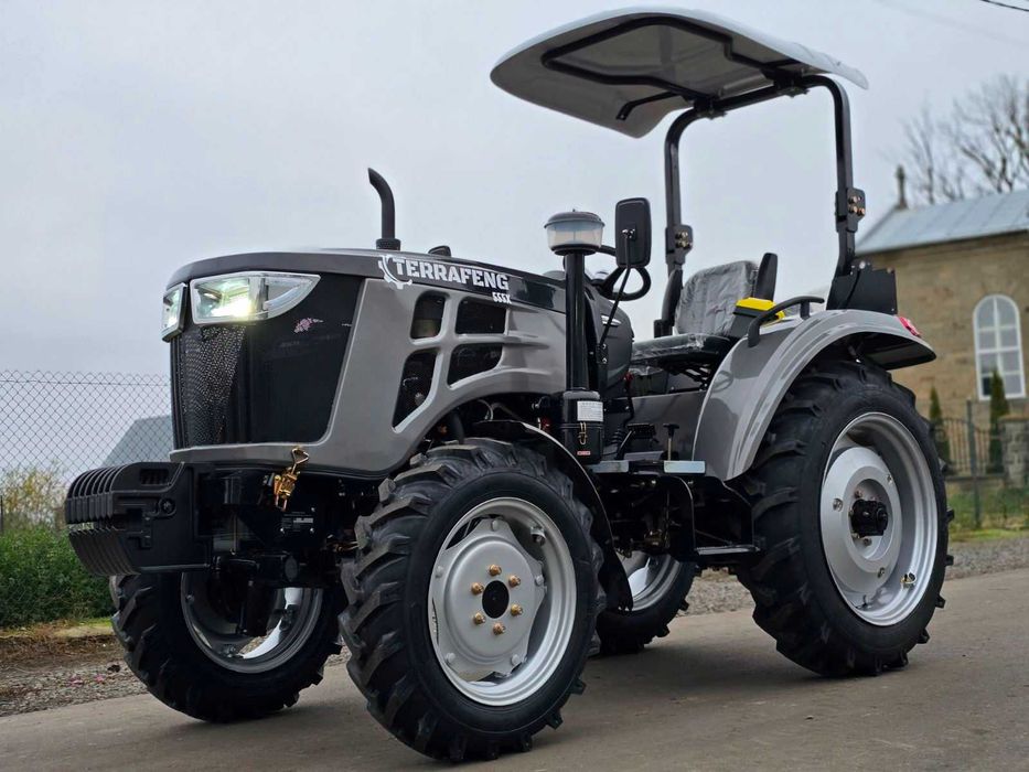 Повнопривідний трактор TERRA FENG 555X, 4х4, 2050 кг, євронавіска