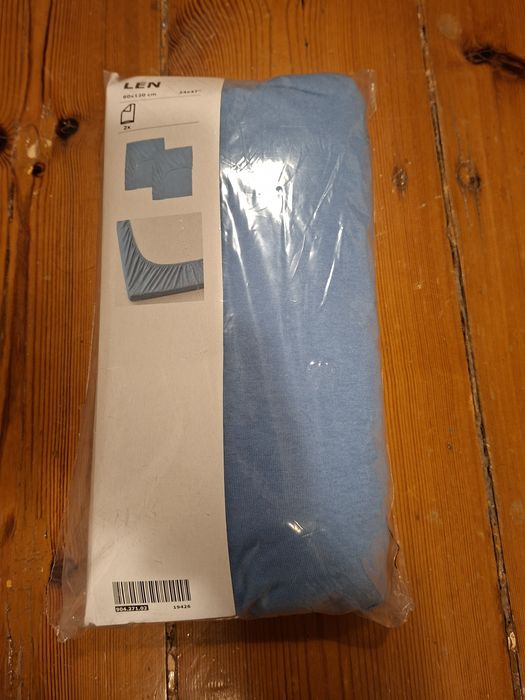 Pack 2 Lençóis Ajustáveis Berço IKEA LEN