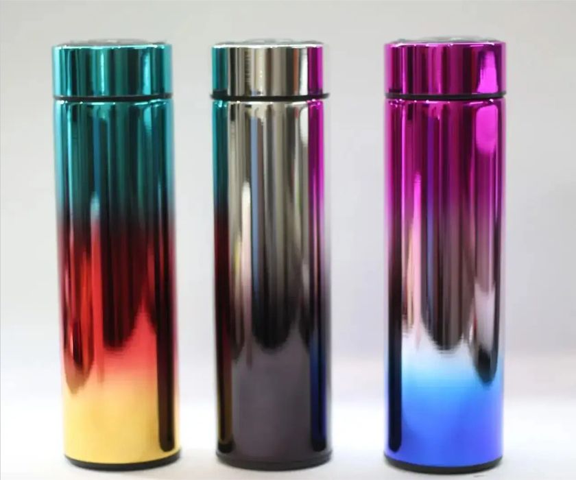 Термос 500мл индикатор температуры стальной