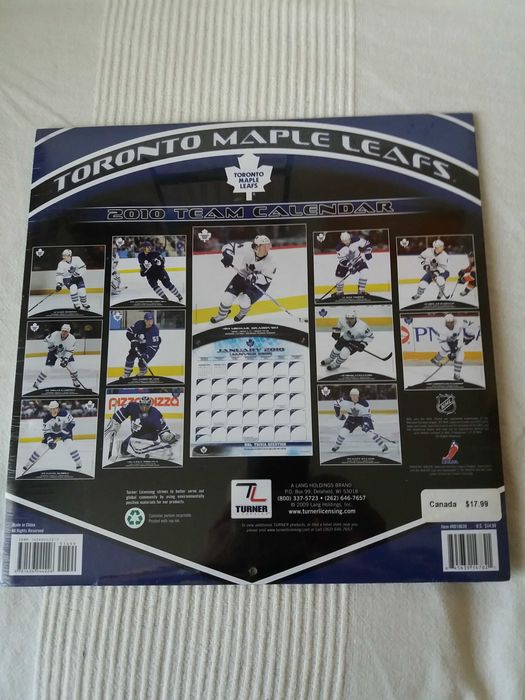 Kalendarz Toronto Maple Leafs  2010