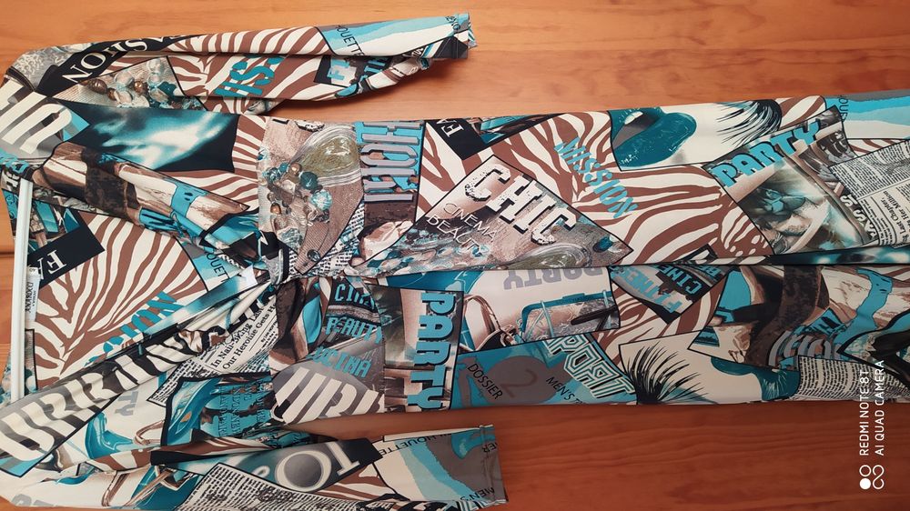 Vestido viscose midi