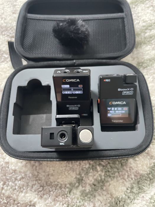 Comica BoomX-D Pro - Zestaw 2 mikrofony + 1 odbiornik