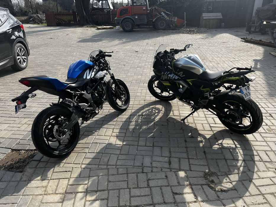2x kawasaki ninja 125cc 2019 r