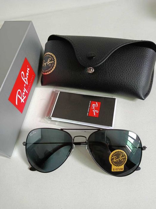 Ray-Ban Aviator  – Kultowy Model ，Czarny