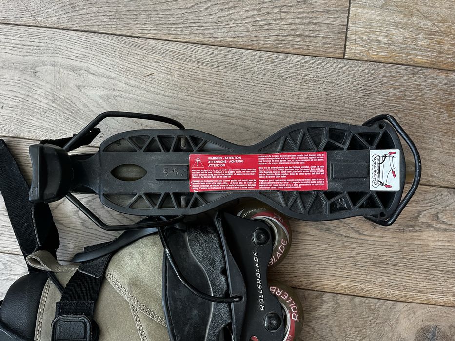 Rolki 2w1 Rollerblade, roz. 38 / 24 cm