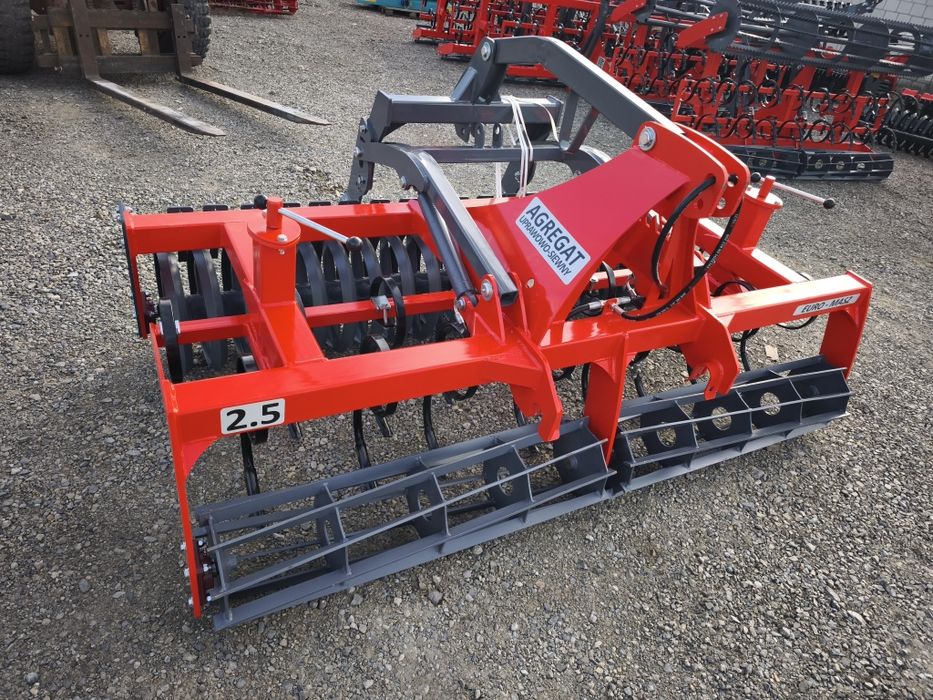Agregat uprawowo-siewny Euro-masz Janpol hydropak 2.5m 2.7m 3m 4m.
