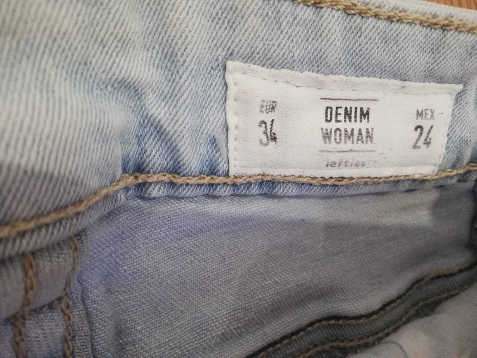 calça de canga lefts, veste 34