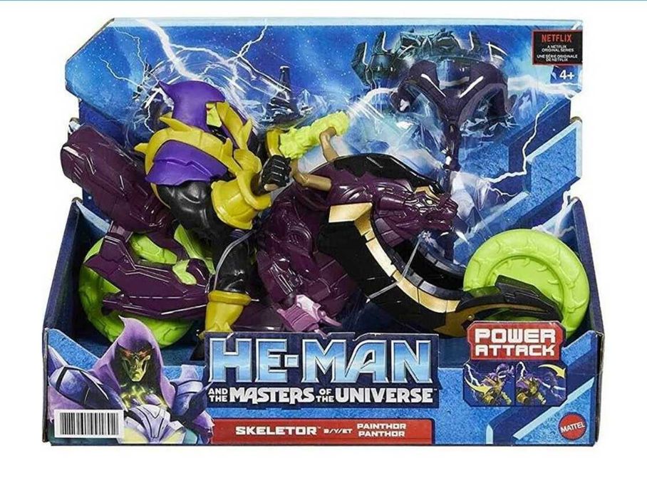 He‑Man and the Masters of Universe Skeletor com Panthor (Power Attack)