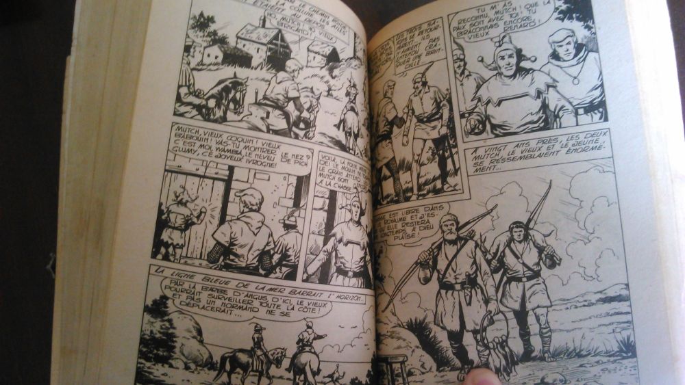 Banda Desenhada francesa  (edição rara anos 60) -  "Flash" e "Ivanhoe"