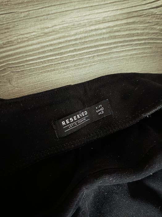 Spodnie ala zamsz,Reserved L , eleganckie
