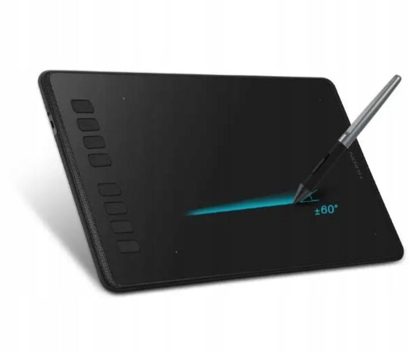 Tablet graficzny Huion H950P Czarny 5080 lpi 221x138 mm