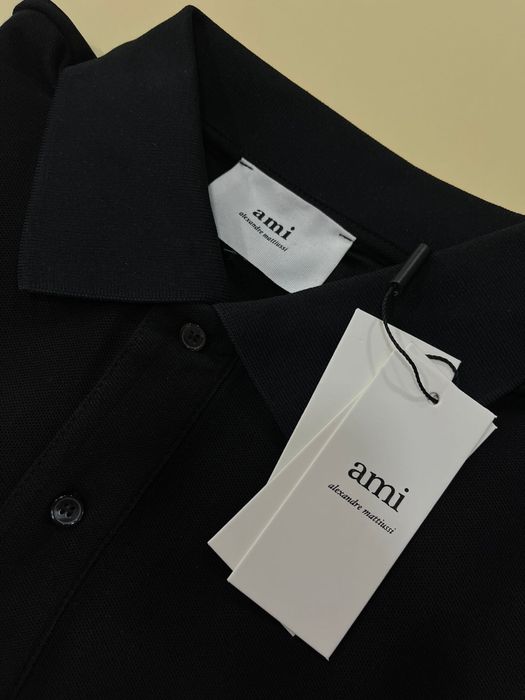 Polo Ami Paris Preto