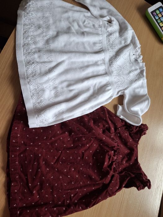 Sukienki H&M i Smyk r. 74