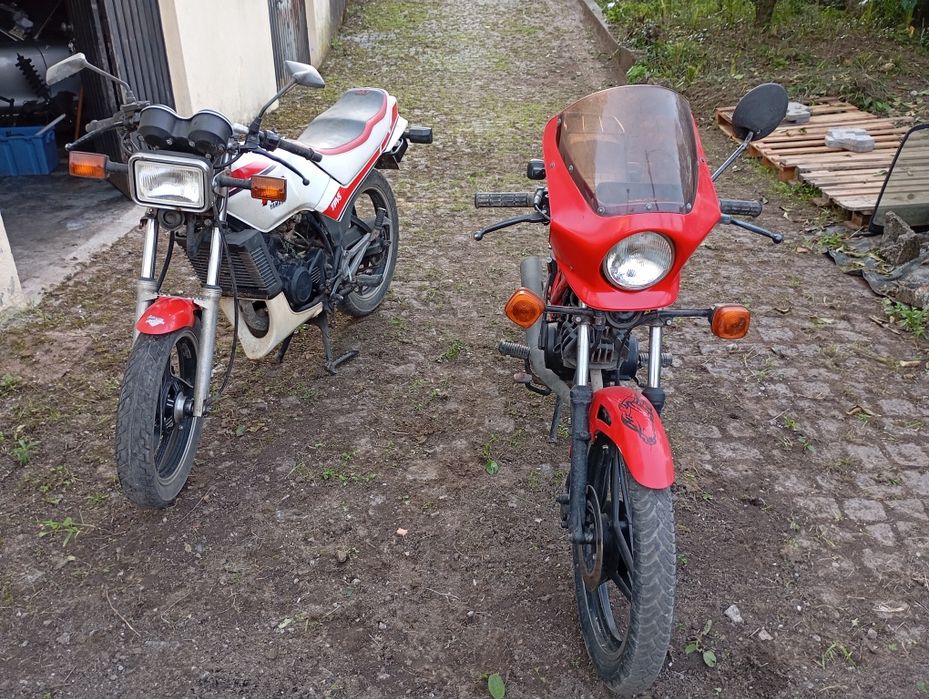 Yamaha 125 RD. (doc suíços)