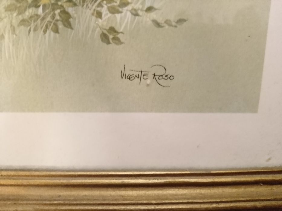 Quadro do Pintor Mangeri -Assinado-30E -Peça Bébé Passear -2E Desde 2E