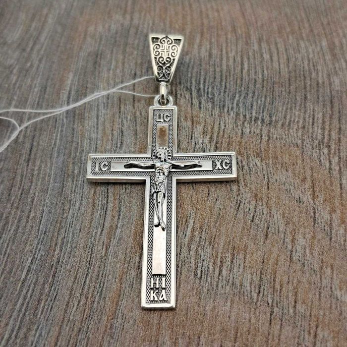 Серебряный крест Срібний хрестик Срібло 925 подвеска кулон підвіс