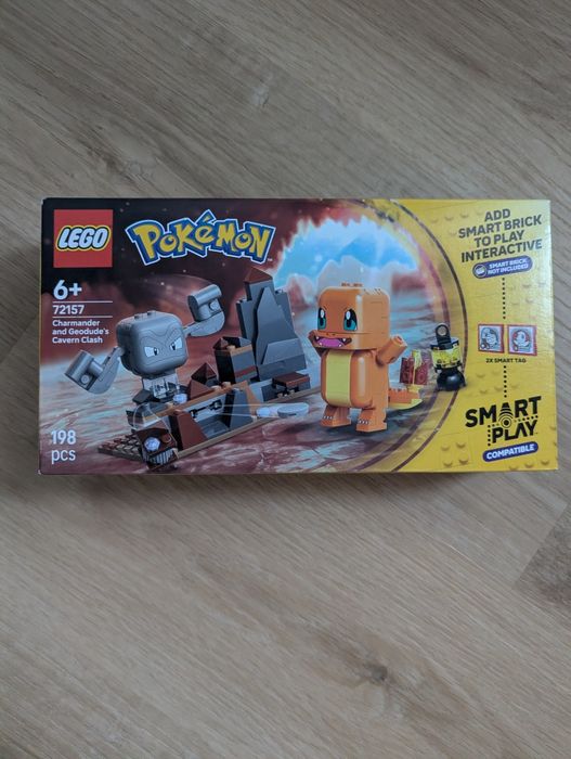 LEGO Pokémon 72157 Charmander i Geodude – Nowy, zamiana