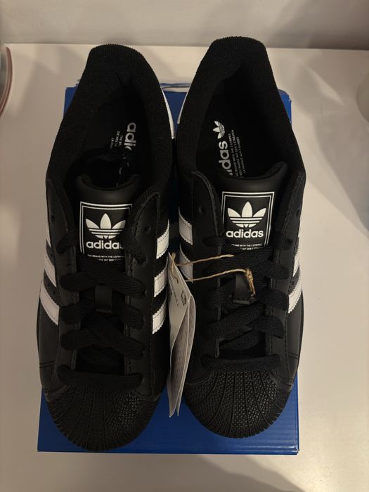 Czarne superstary Adidas superstar II 37 37 1/3