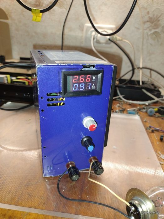 Лабораторный блок питания 0-25 Вольт 10 Ампер