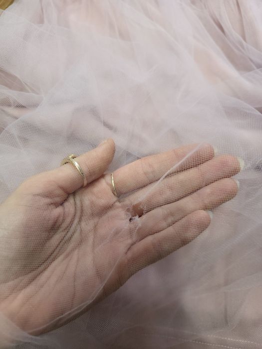 Różowa koronkowa sukienka tiulowa elegancka sukienka na wesele chrzest