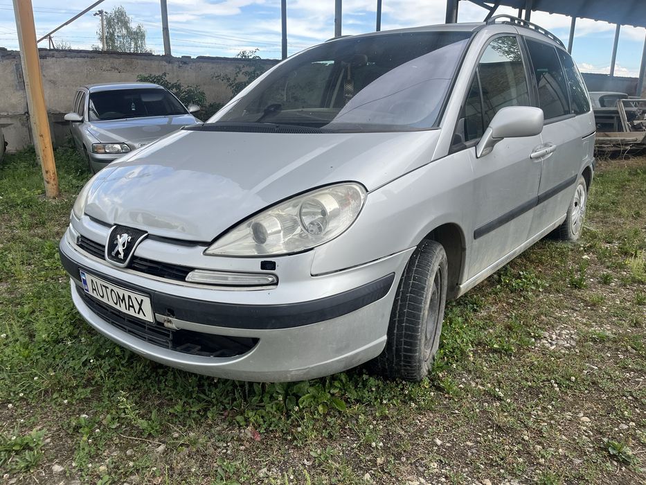 Розбираємо Peugeot 807 2.2 hdi 94kw Шрот розборка запчастини мотор КПП стартер генератор салон кузов
