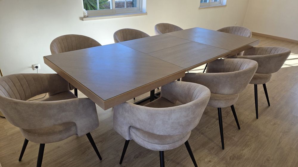 Mesa de jantar design NAZARÉ – Elegância & qualidade premium