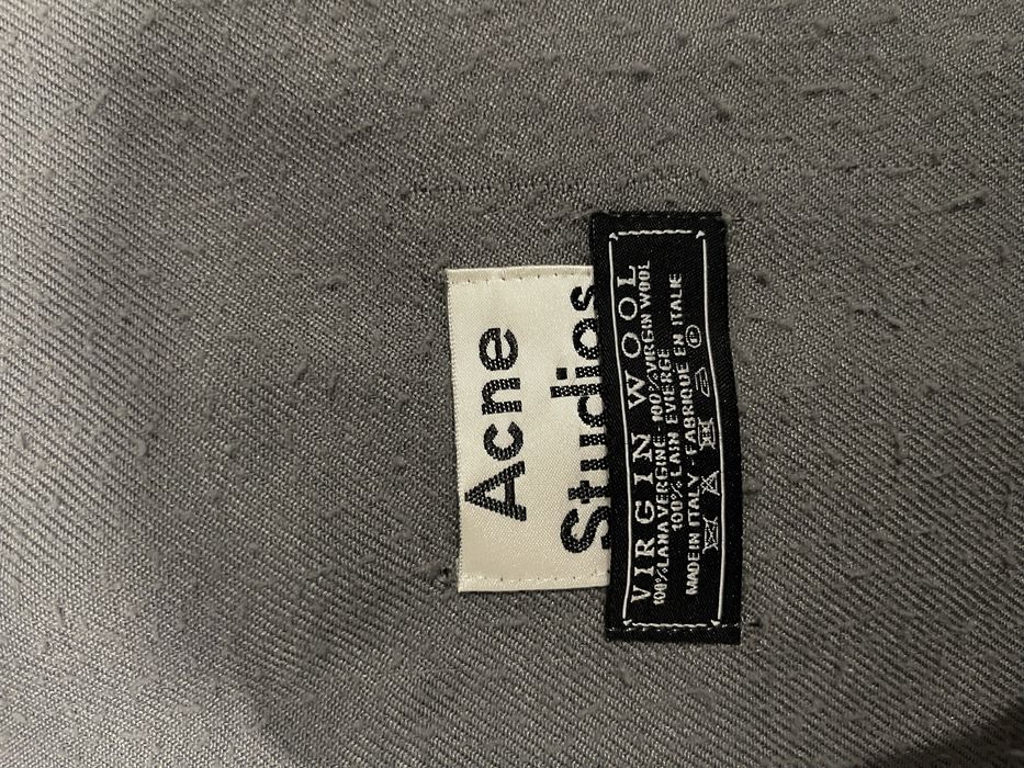 Шарф acne studios archive avant garde архив рамоны баленсиага