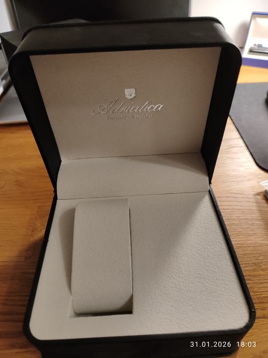 Pudełko etui na zegarek Adriatylicaka