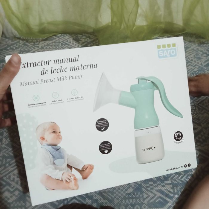 Extrator de leite materno