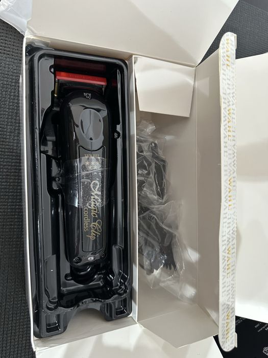 Maquina profissional corte cabelo nova sem fio wahl barber/barbeiro