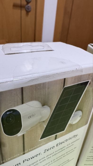 Painel solar para cameras Arlo. Selado!