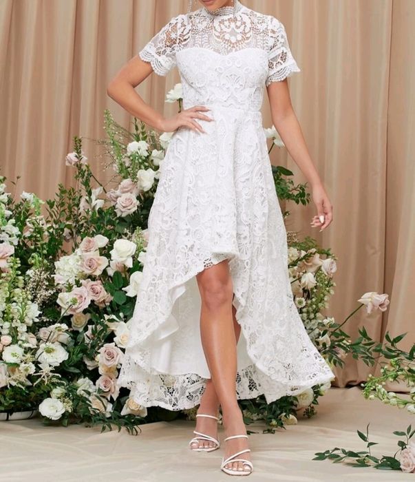 Sprzedam krótką sukienkę ślubną