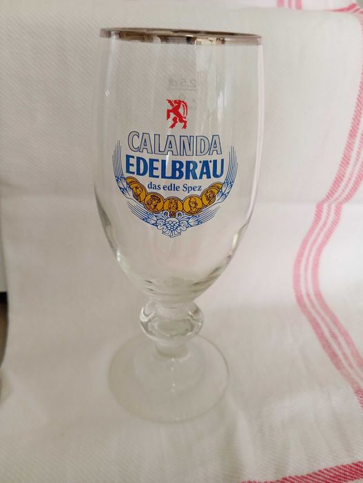 Copo de cerveja Alemã Calanda Edelbrau 25 cl